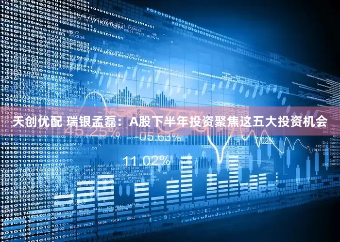 天创优配 瑞银孟磊：A股下半年投资聚焦这五大投资机会